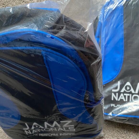 Jamz Nationals blue and black backpacks- set of 2 - Picture 3 of 6